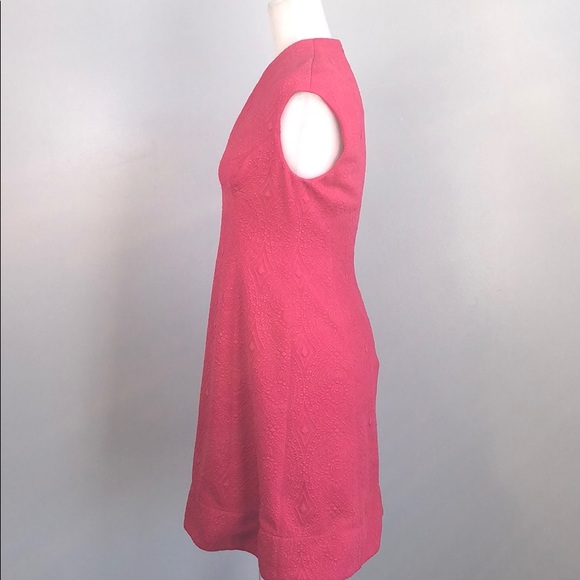 VINCE CAMUTO Jacquard Fit & Flare Dress - Picture 8 of 10